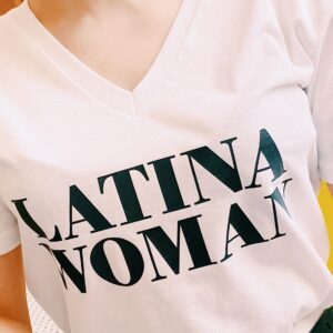 V Neck T-Shirt White